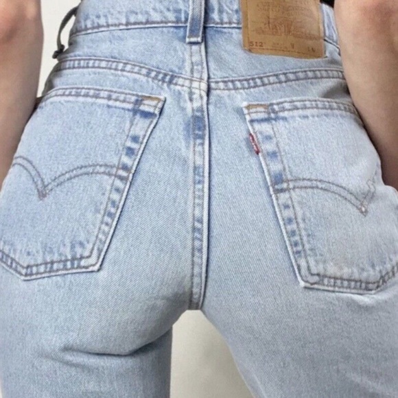 Vintage 80’s Levi’s 512 High Rise Jeans - Picture 4 of 6